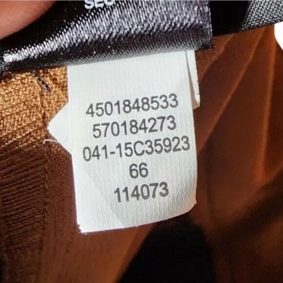 Chico's So Slimming Slim Stretch Pull-On Ankle Pants Women's XS 0.5 brown short - Picture 9 of 10